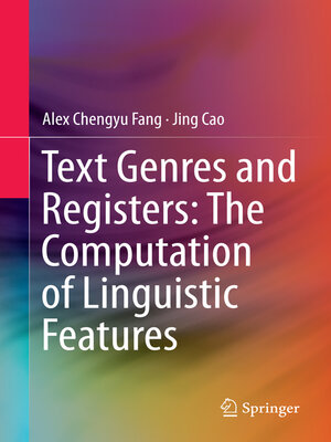 cover image of Text Genres and Registers
